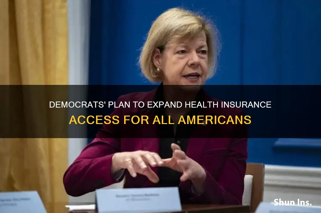 how do democrats want to increase access to health insurance