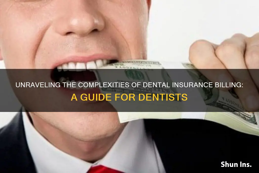 how do dentists bill insurance