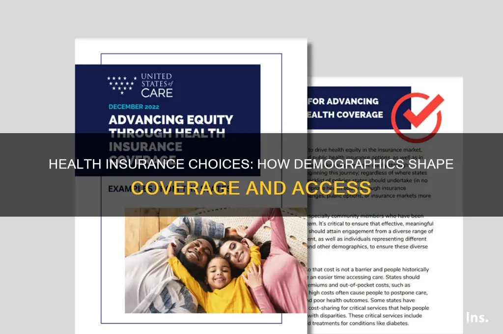 how do different health insurance options impact different demographics