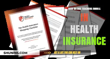 Teachers' Guide: Enrolling in Health Insurance Plans Made Simple