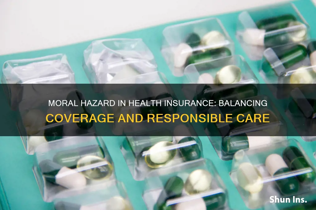 how do health insurance deal with moral hazard