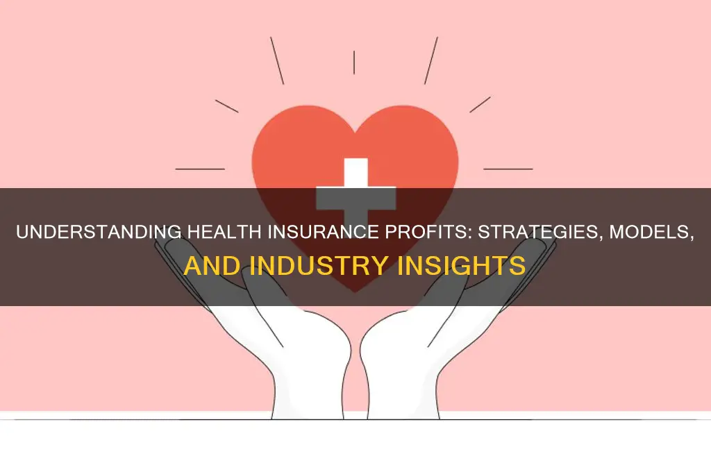 how do health insurance profit