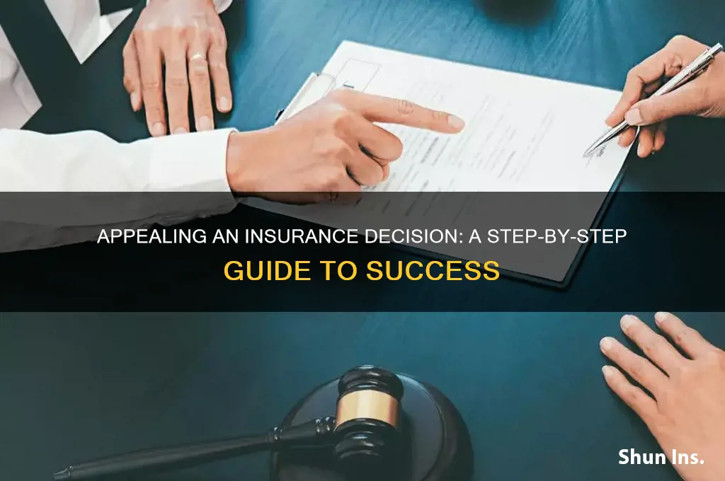 how do i appeal an insurance decision