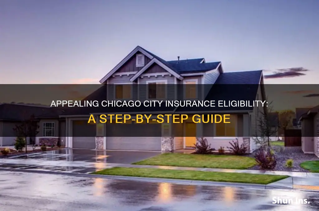 how do i appeal city of chicago insurance eligability
