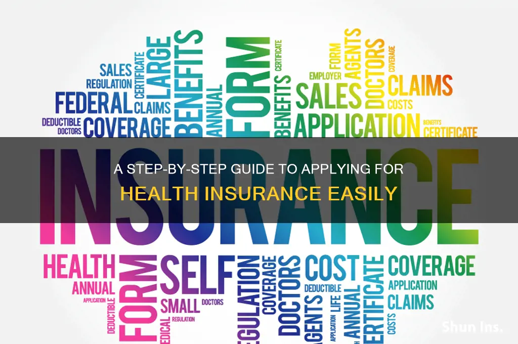 how do i applly for health insurance