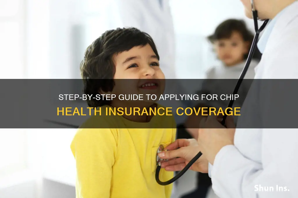 how do i apply for chip health insurance