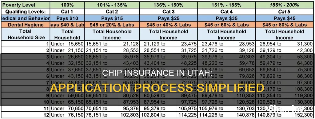 how do I apply for chip insurance in Utah