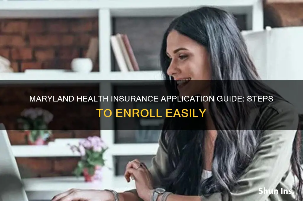 how do i apply for health insurance in maryland