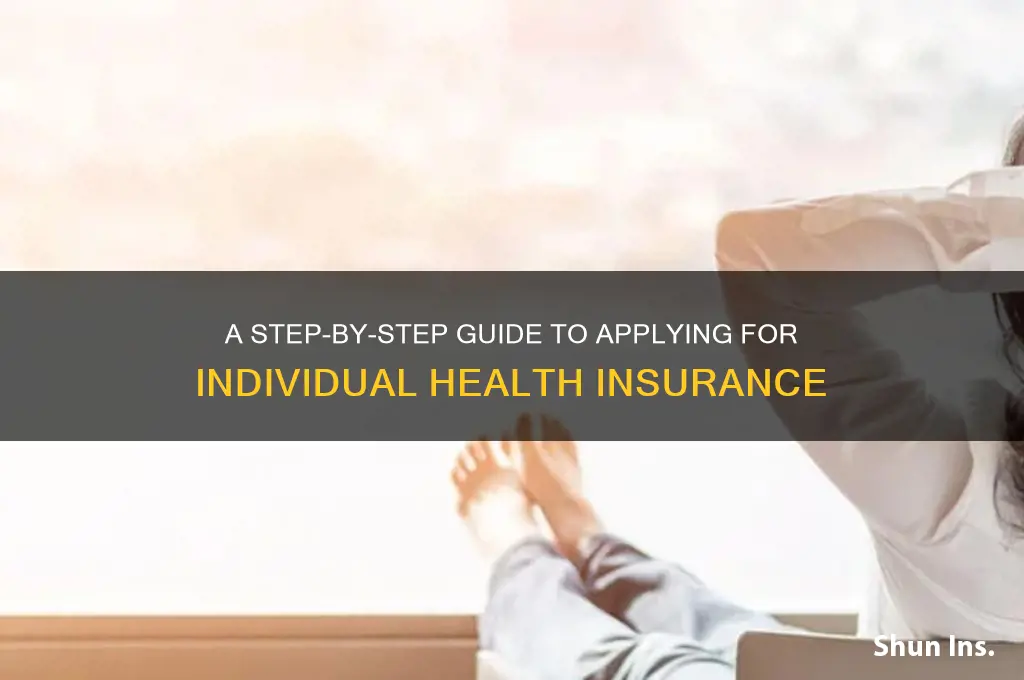how do i apply for individual health insurance