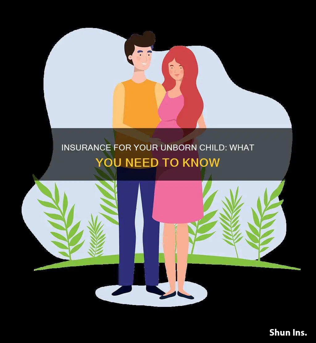 how do I apply for insurance for my unborn child