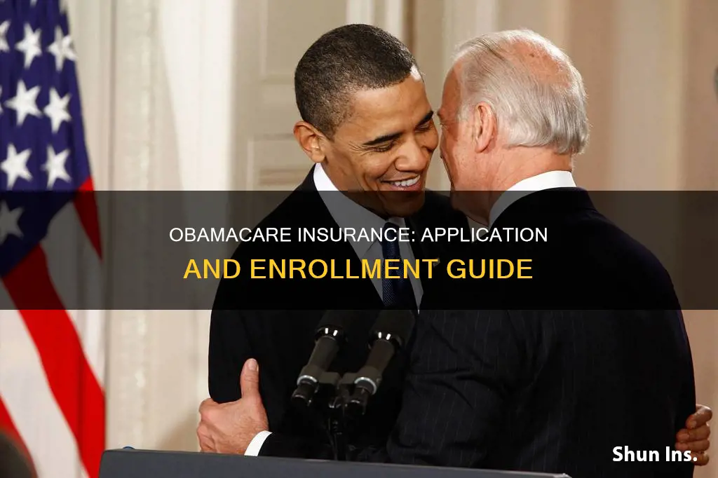 how do I apply for insurance under obamacare