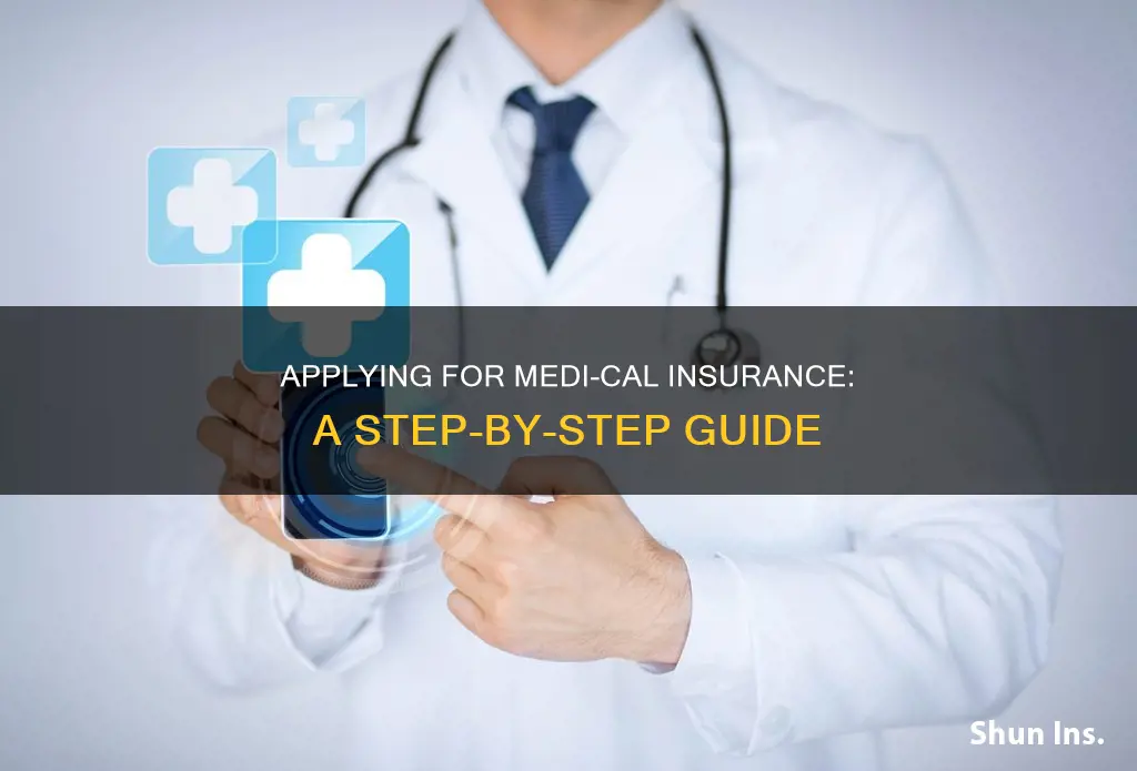 how do I apply for medi-cal insurance