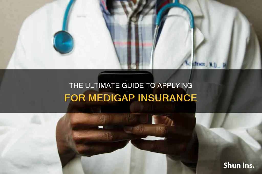 how do I apply for medigap insurance