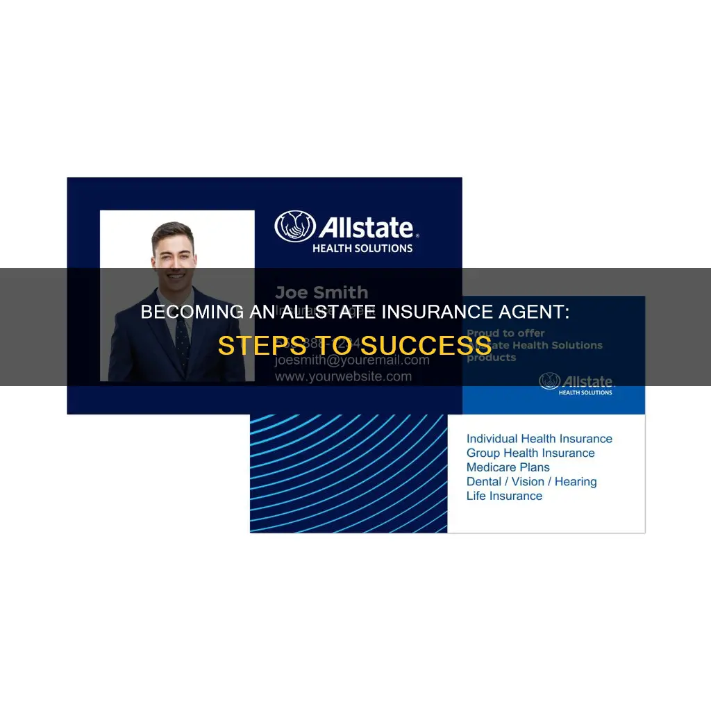 how do I become an allstate insurance agent