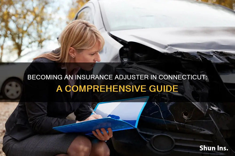 how do I become an insurance adjuster in Connecticut