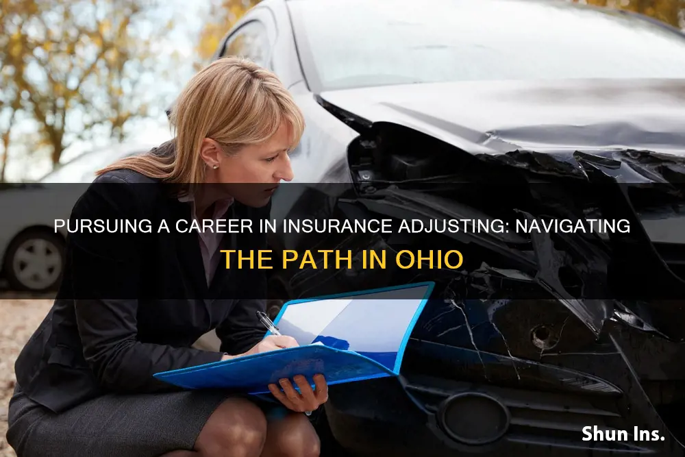 how do I become an insurance adjuster in Ohio