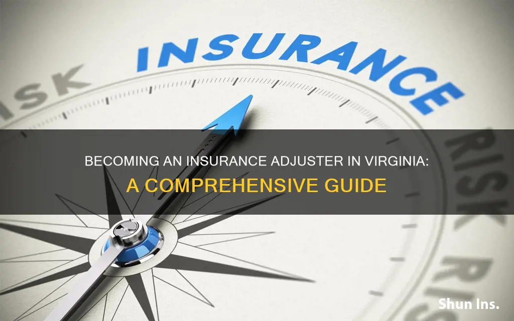 how do I become an insurance adjuster in Virginia