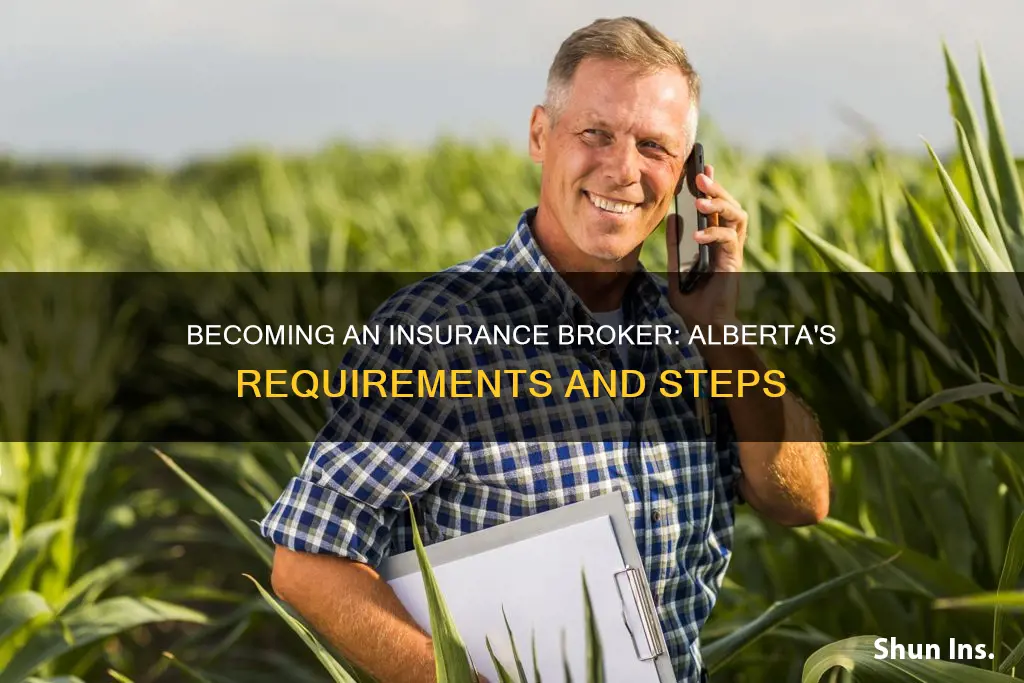 how do I become an insurance broker in alberta