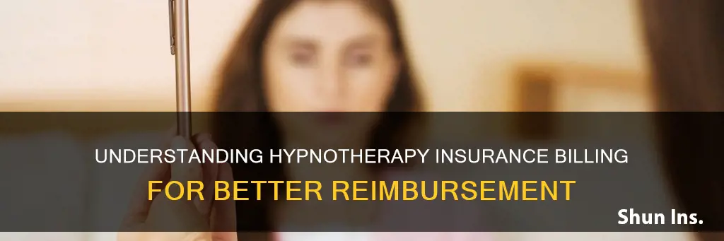 how do I bill insurance hypnotherapy