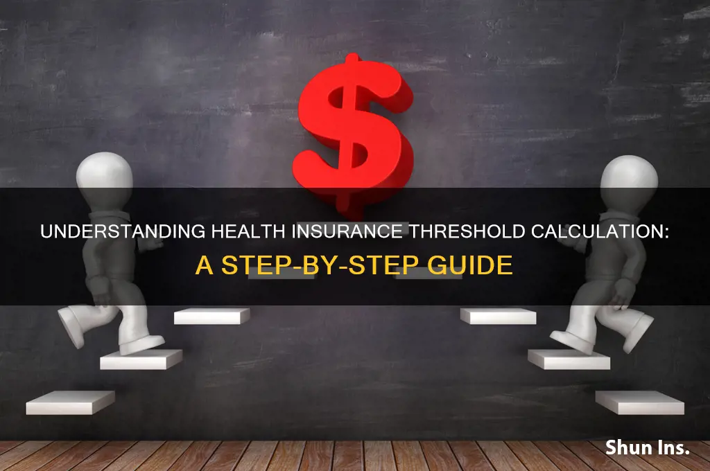 how do i calculate the threshold for the health insurance
