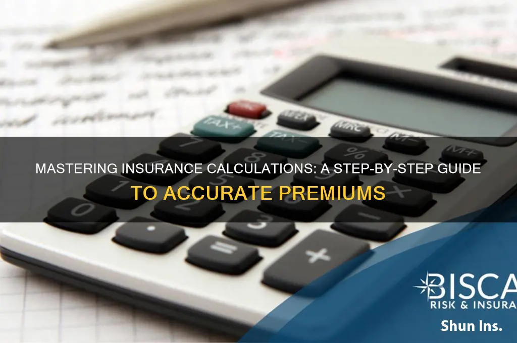 how do i calulate insurance