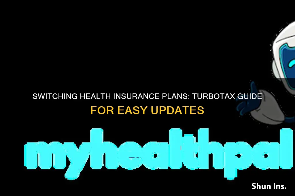 how do i change health insurance turbo tax