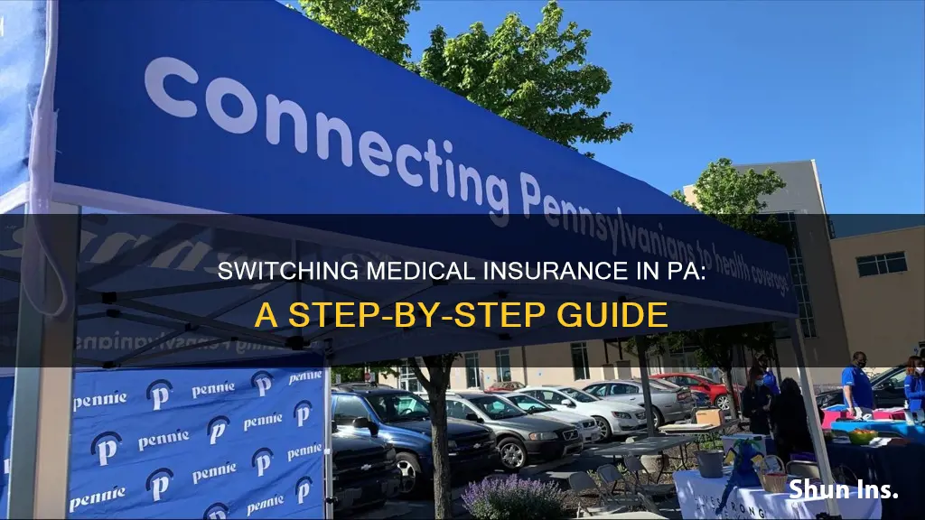 how do I change my medical insurance in pa