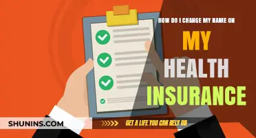 How to Update Your Name on Health Insurance: A Step-by-Step Guide