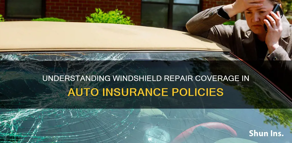 how do I charge auto insurance for windshield repair