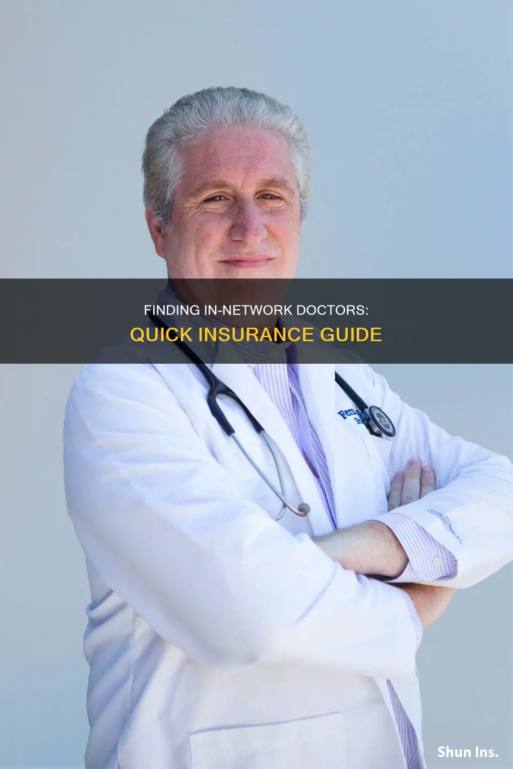how do I check for doctors in my insurance network