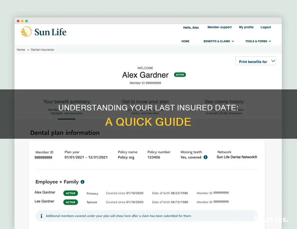 how do I check my date last insured