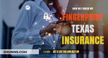 Check Your Fingerprint Texas Insurance: A Step-by-Step Guide