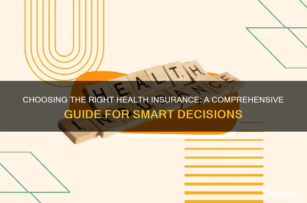 how do i choose the right health insurance