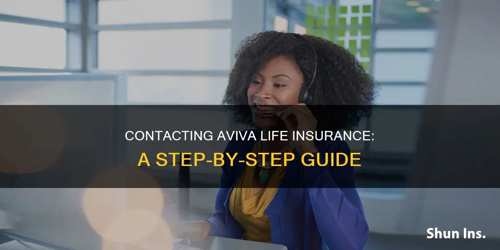 how do I contact aviva life insurance