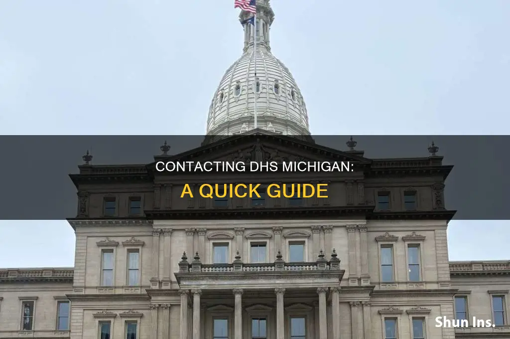 how do i contact dhs michigan