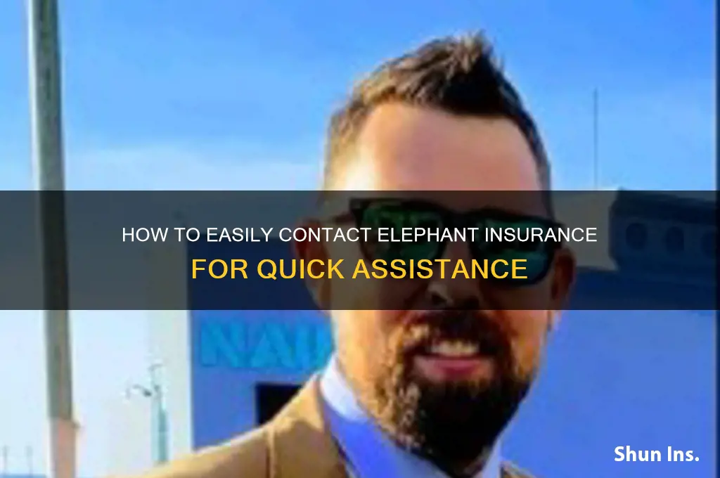 how do i contact elephant insurance