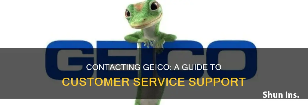 how do I contact geico customer service