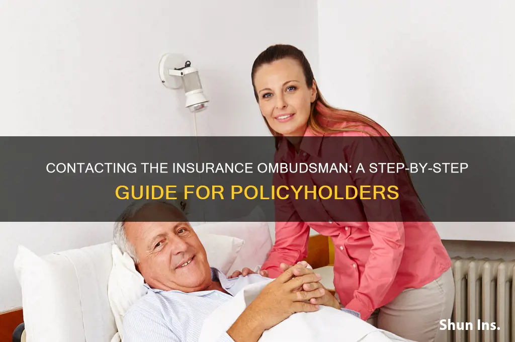 how do i contact insurance ombudsman