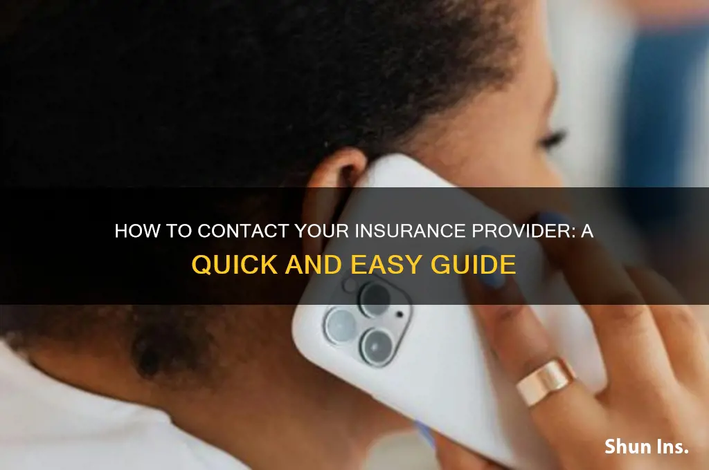 how do i contact my insurance