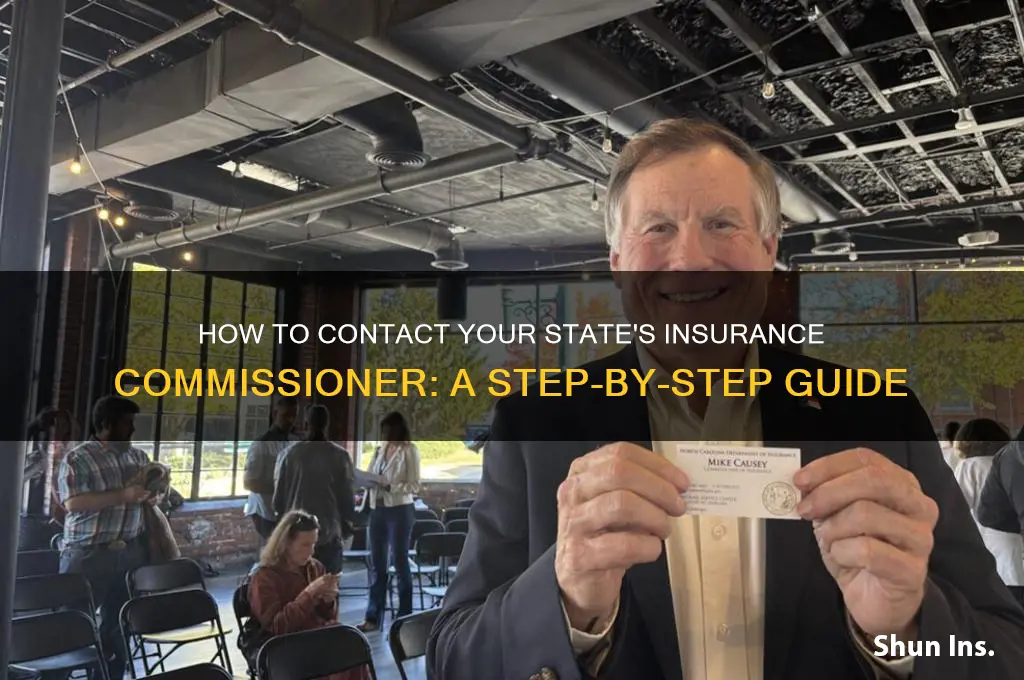 how do i contact the insurance commissioner