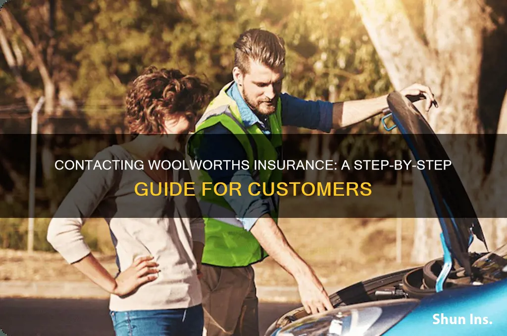 how do i contact woolworths insurance