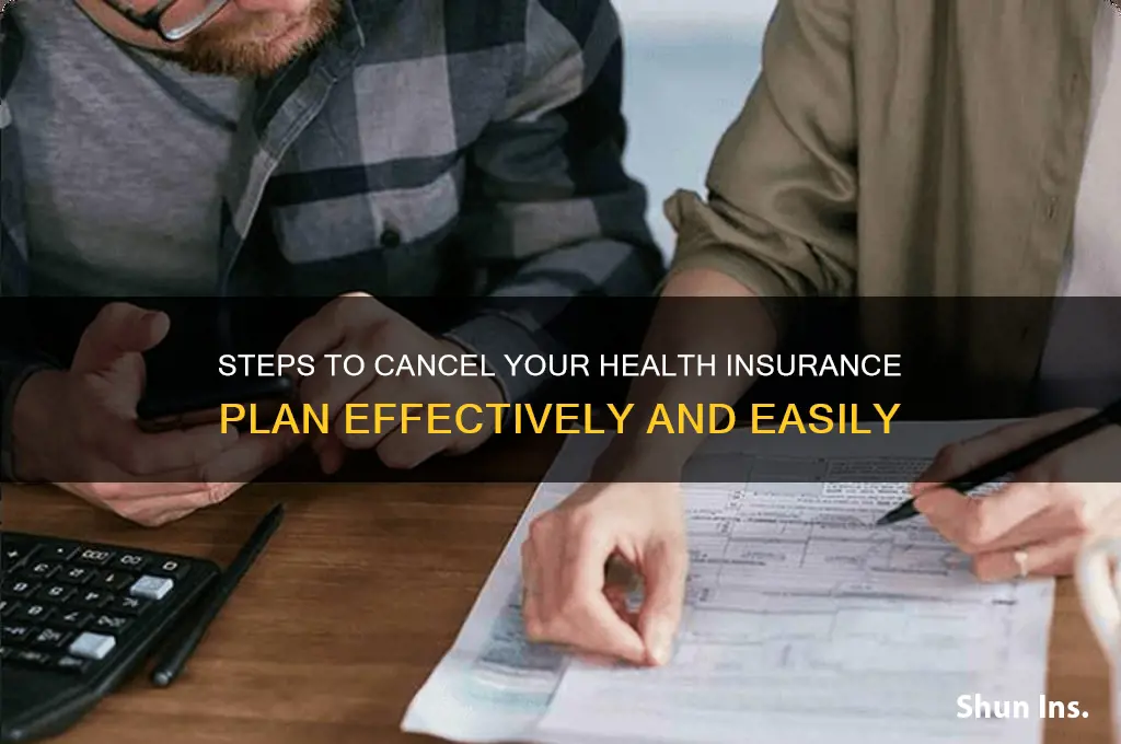 how do i deregister from health insurance