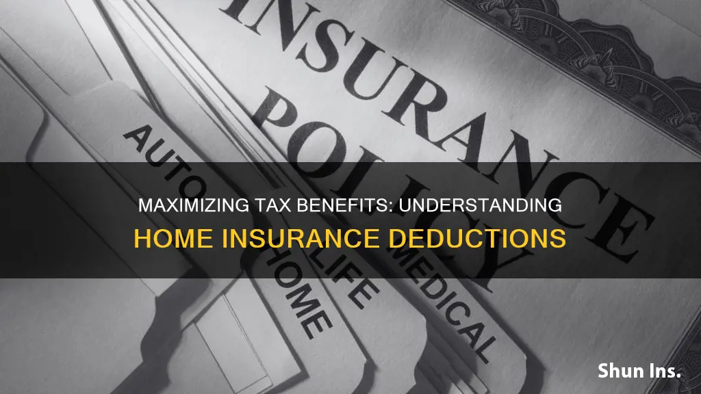 how do I deterine my homeowners insurance for taxes