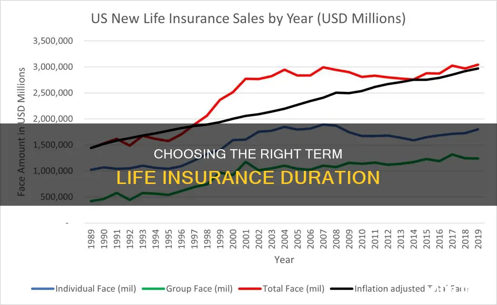 how do I determin term life insurance years