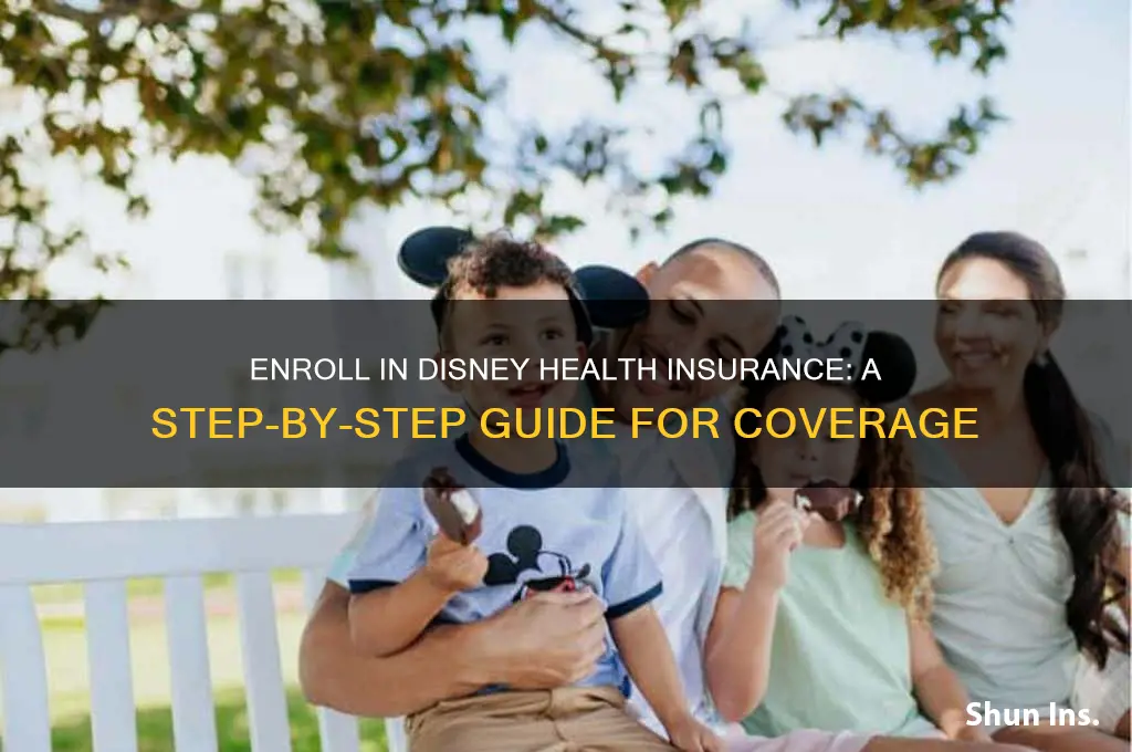 how do i enroll in disney health insurance