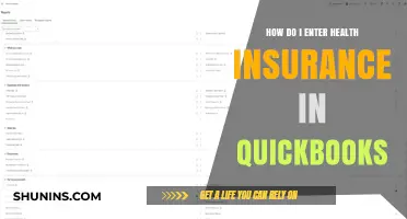 QuickBooks Health Insurance Entry: A Step-by-Step Guide for Easy Setup