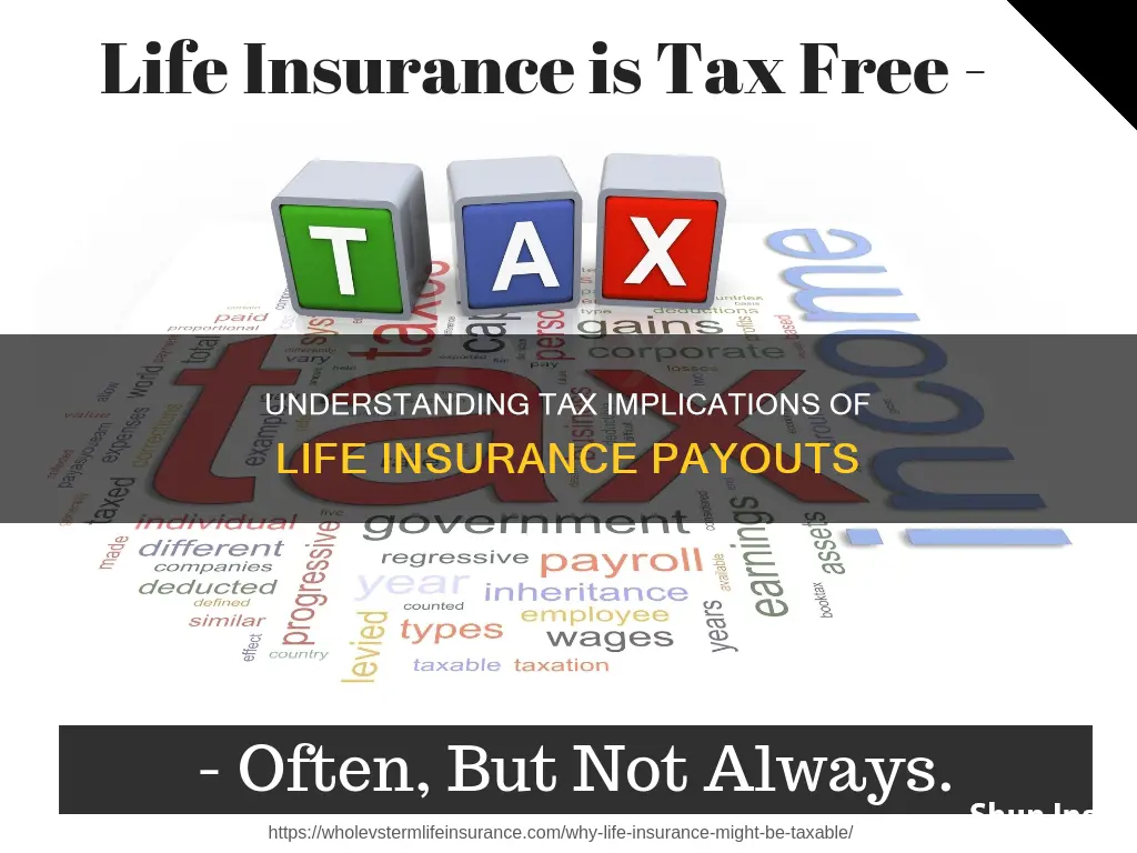 how do I file taxes on life insurance payouts