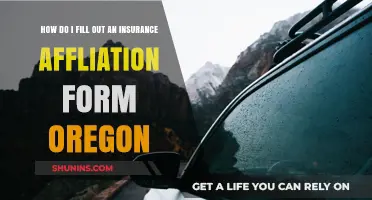Oregon Insurance Affiliation Form: Step-by-Step Guide to Accurate Completion