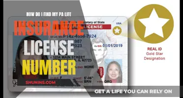 Finding Your PA Life Insurance License Number