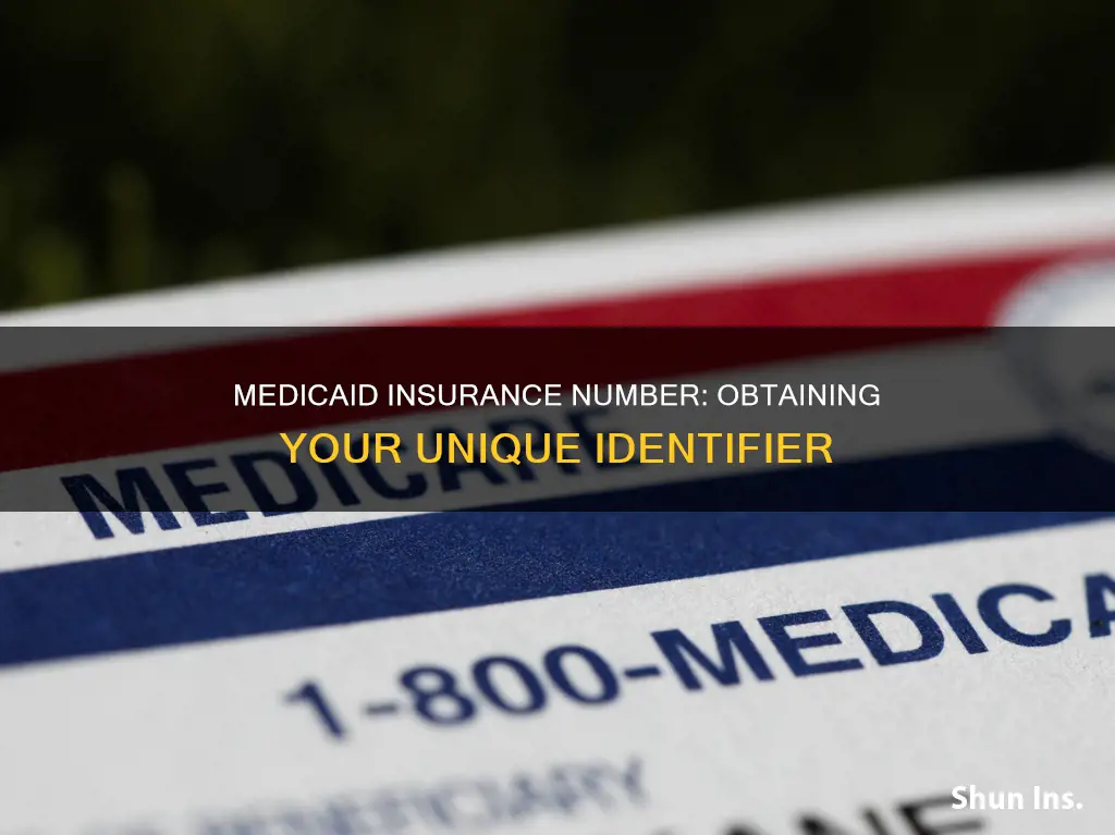 how do I get my medicaid insurance number